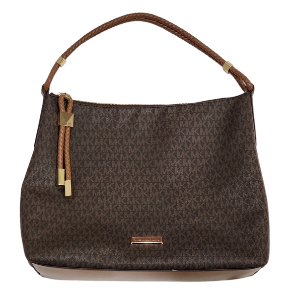 Michael Kors Signature Brown Shoulder Bag - Picture 8 of 16